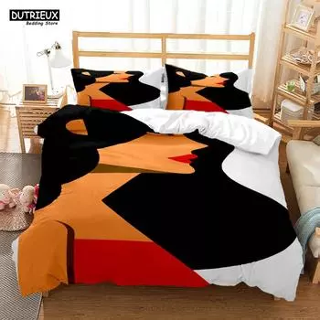 Elegant And Minimalist Women Bedding Set Soft And Comfortable Complete Size Customizable Comforter Bedding Sets EU single(135x200cm)