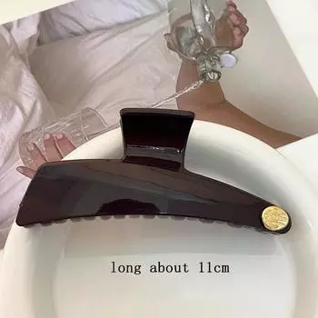 Elegant Bow Geometric Plastic Hair Claw For Women Girls Sweet Hair Ornament Hairpin Hair Clip Claw Clip Fashion Hair Accessories