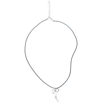 Elegant Butterfly Necklace Bowknot Pendant Neckchain Adjustable Chain Choker Handmade Collarbone Chain Gifts for Women T1