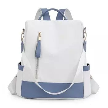 Elegant Casual Shoulder Bag Fashion Female Daypack Ruckpack Women Backpack Student синий