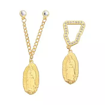 Elegant Enamel Brooch Hat Clip Breastpin Handmade Backpack Lapel Badge Accessory for Church Gatherings Or Daily Wear 36