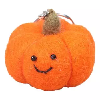 Elegant Felt Charm Bag Pendant 3D Fruit Shape Key Ring Portable Bag Decoration Fashionable Handbag Charm Accessories 10