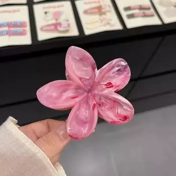 Elegant Flower Hair Crabs Hair Clips Summer Flower Hair Claw Shark Hairpin Barrettes Fashion Seaside Women s Hair Accessories