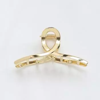 Elegant Gold Silver Hollow Geometric Metal Hair Claw For Women Long Thick Hair Holder Hair Claw Clip Fashion Hair Accessories