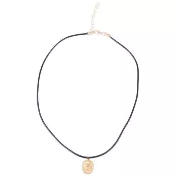 Elegant Irregular Pendant Necklace Adjustable Length Choker Stainless Steel Clavicle Chain Jewelry for Women and Girls T2