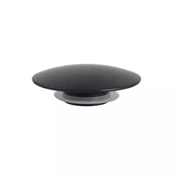 Elegant Matte Black Bathroom Sink Drain Stopper Push Button Click Clack Design