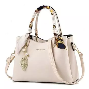 Elegant Mother-in-Law Wedding Fancy Bride Mother Bag Rice White