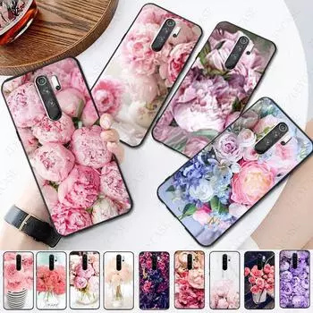 Элегантный розовый фиолетовый пион цветок на вазе чехол для телефона redmi note8pro note7 note5 8T 8A 7A 9A note9s note9pro K20 чехол Redmi Note 5