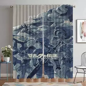 Elegant Room Curtains for Camera Zaldas Home Interior Curtains 2 Pieces Partition Blackout Curtain Tulle for Bedroom Living W50xH70cmx2pcs-CL