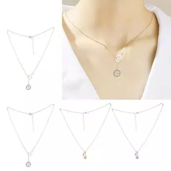 Элегантное ожерелье с подвеской в виде дерева, регулируемая цепочка из сплава, изготовление ювелирных изделий, товары для рукоделия, идеальный подарок для украшений ручной работы T2 золотой