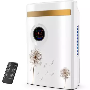 Eleiyak Мощный дренаж УФ-воздух 7 уровней Пульт дистанционного управления Пельтье 24 часа в сутки Полная вода Автоматическая защита от плесени и влаги Сезон дождей Одежда Geta Box Ванная комната белый