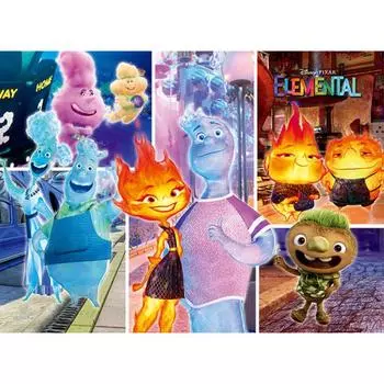 Elemental Elemental Friends Jigsaw Puzzle Disney Animation 500 Pieces, популярный корейский пазл