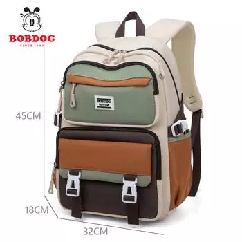 Elementary school bag, boys, middle school students, girls, burden reduction spine protection, large-capacity backpack