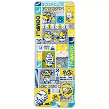 Elementary School Pencil Case Showa Note Minions Pencil Case Hologram Fudebako Minions [Showa Note]