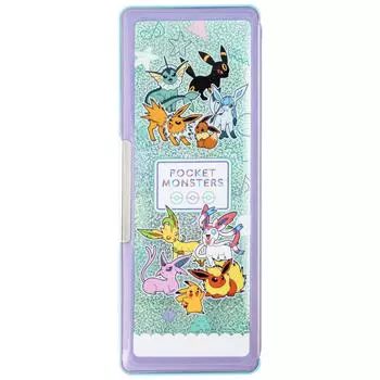 Elementary School Pencil Case Showa Note Pocket Monster Pencil Case Hologram Puff Pastel Flake Pocket Monster [Showa Note]