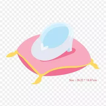 Elementos Золушка Рисунок Утюг на Термопереносе Печать Виниловые Нашивки Наклейки для Одежды Аппликации Сделай Сам Моющиеся Нашивки