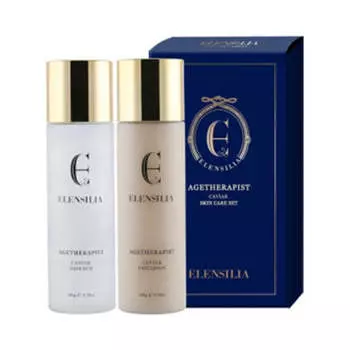 Elensilia Agetherapist Caviar Essence Emulsion Набор из 2 предметов для ухода за кожей