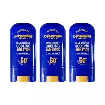[Elensilla] Blue Energy Cooling Sun Stick, 17g, 3 pieces