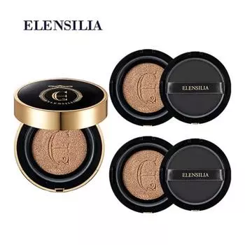 [Elensilla] Escargot Essence Cover Black Cushion 1 original + 2 refills