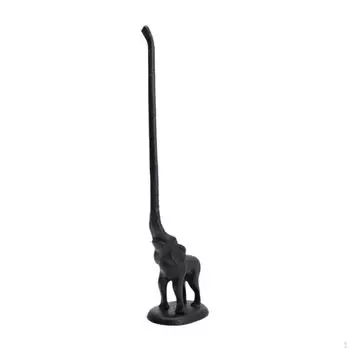 Elephant Toilet Paper Holder 17” Tall Freestanding Counter Bathroom Storage