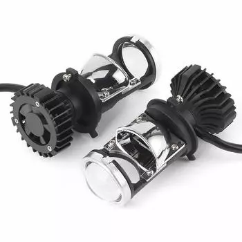 Elerose 2 шт. H4 LED 90W 20000LM светодиодная лампа для фар комплект для преобразования луча с мини-линзой проектора по умолчанию свет, Hi-Lo (12V)