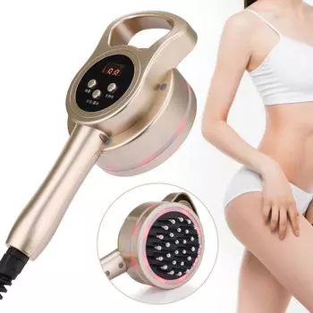 Eletric Meridian Massage Brush Full Body Fat Burning Gua Sha Lymphatic Drainage Anti-cellulite Heating Body Slimming Massager