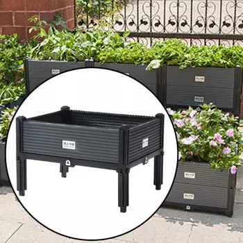 Elevate Planter Box Большая домашняя декоративная приподнятая садовая грядка с ножками для фермерского двора, патио, балкона