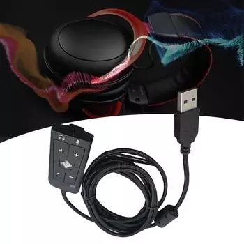 Улучшите свои игровые ощущения с помощью адаптера USB - 3,5 мм Jack, USB - AUX, внешней стереозвуковой карты для Cloud2 7.1
