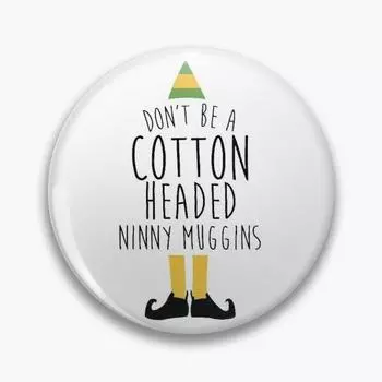 Эльфийские хлопковые головы Ninny Muggins Мягкие пуговицы, декоративные булавки, шляпа, женская одежда для влюбленных, значок, ювелирные изделия, забавный милый воротник, креативный подарок