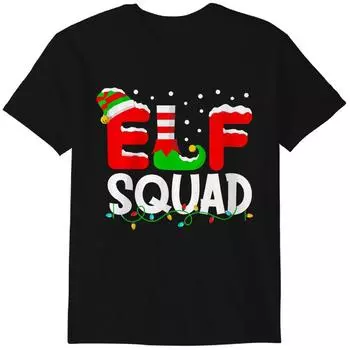 Elf Squad Christmas Matching Family Toddler Boy Girl Funny T-Shirt Classic T-shirt 2XL