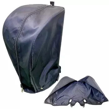 elfoLiz Caddy Bag Hood Cover Single Item One Size Fits Most for Button Velcro 2 Types General Purpose Waterproof Golf Bag (Suitable 8.5-9.5 inches)