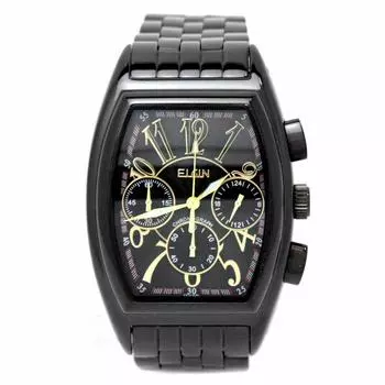 Часы черные [Elgin] FK1215B-B мужские