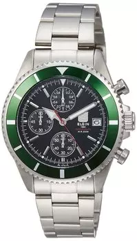 [Elgin] Часы FK1418S-GR мужские серебристые