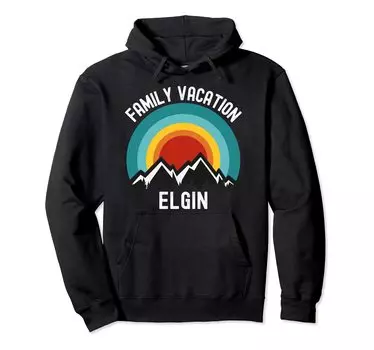 Elgin Family Vacation Matching Outfit Parka чёрный
