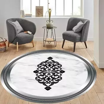 Eliana Home Washable Round Printed Carpet LNA7317-SD770