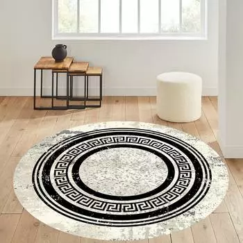 Eliana Home Washable Round Printed Carpet LNA7338-SD1044