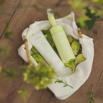 Elimere Cabbage Acne Trouble Care Set Пилинг+очищающее средство NONE