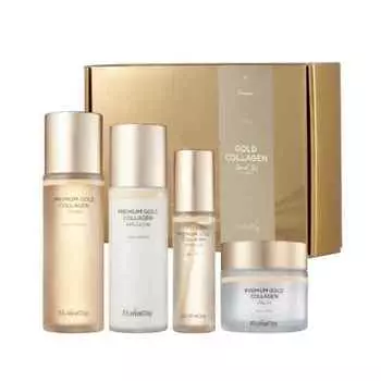 ELISHACOY PREMIUM GOLD COLLAGEN Special Set, Увлажняющий, KBeauty, Корейская косметика, пробник