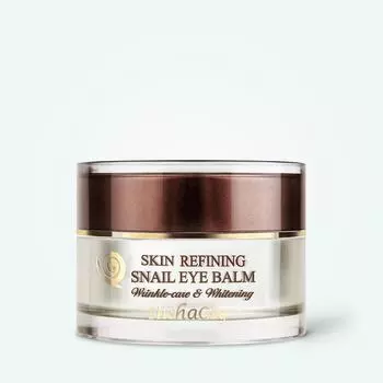 ELISHACOY Skin Refining Бальзам для глаз с улиткой, Антивозрастной, Увлажняющий, KBeauty, Корейская косметика, образец