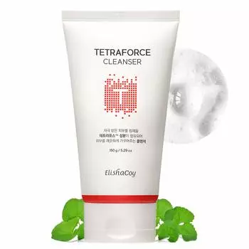 Elishacoy Tetraforce Cica Cleanser 150г, Корейская косметика, Kbeauty, пробник