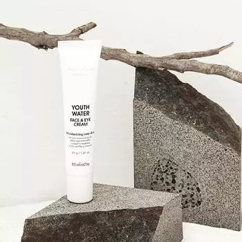 ELISHACOY YOUTH WATER Крем для лица и глаз, антивозрастной, увлажняющий, KBeauty, корейская косметика, пробник