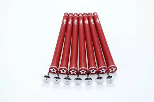 elitegrips Гольф Грипсы C48 набор Классический Красный Без задней линии 7 штук