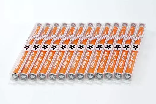 elitegrips Golf Grip Set of 13 Wild Orange No Backline Y360°s