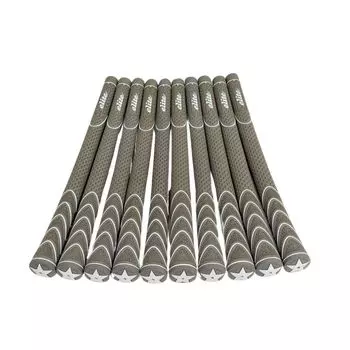 elitegrips Sting Race Rim Golf Set of Gray Grips, 10, Backlined,