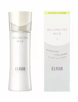ELIXIR Балансирующий блеск для сглаживания пор Shiseido Milk, Тип, 130 мл, Эмульсия, Увлажнение, Уход, Увлажнение, Шариковый, Освежающий,