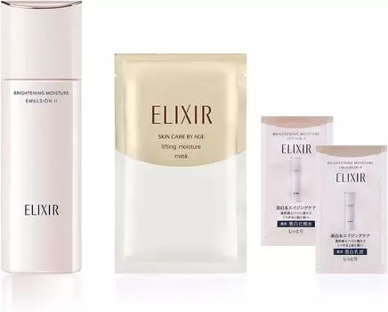 Elixir Brightening Emulsion Moist Elixir Lift Moist Mask Образец эмульсии Elixir Brightening Lotion включен [Официальный |] + +