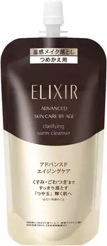 ELIXIR Clear Hot Cleansing Gel 160 мл Сменный блок Очищающий гель Разогревающий гель для снятия макияжа Hot Gel Advanced Shiseido