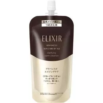 ELIXIR Clear Hot Cleansing Gel 160 мл Сменный блок Очищающий гель Разогревающий гель для снятия макияжа Hot Gel Advanced Shiseido