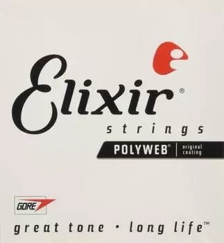 Elixir Elixir ЭлектрогитараАкустическая гитара Rose String Plain Steel .010 #13010 Набор из 4 []
