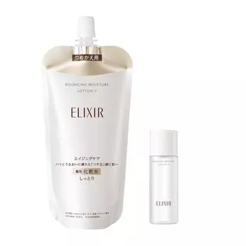 ELIXIR Increase Set Lift Moist Lotion SP 2 Refill Refill 150 мл Мини-флакон Включен Лосьон Транексамовая кислота Упругость Увлажнение Антивозрастной уход Shiseido